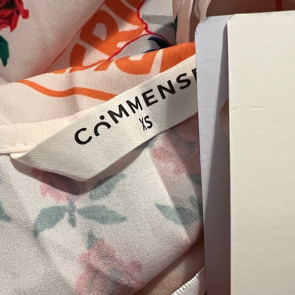 NWT COMMENSE Asymmetrical Mini Skirt - Picture 8 of 10